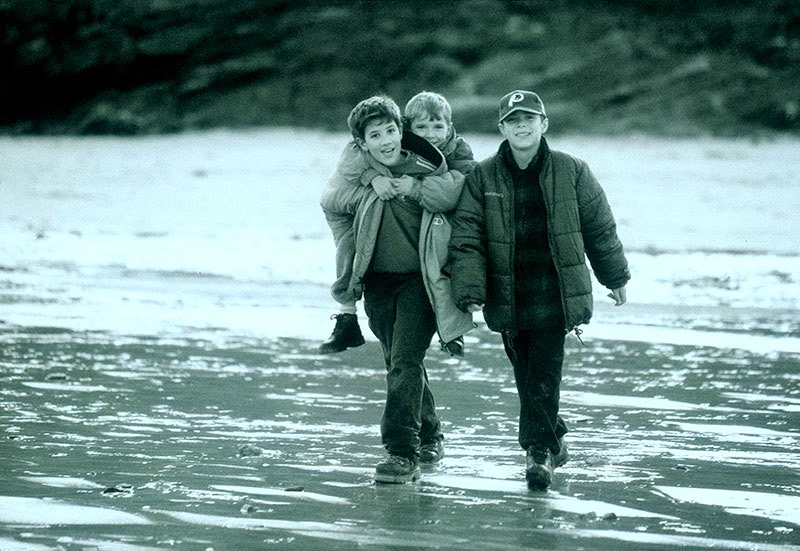 Boys on the beach 